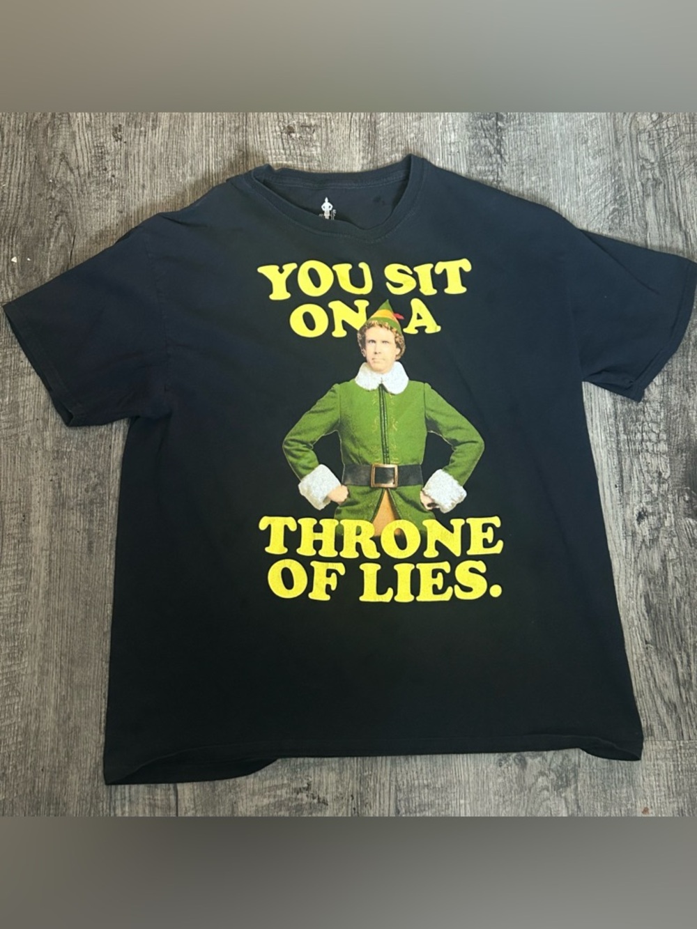 Will Farrell The Elf Short Sleeve Tshirt Size L